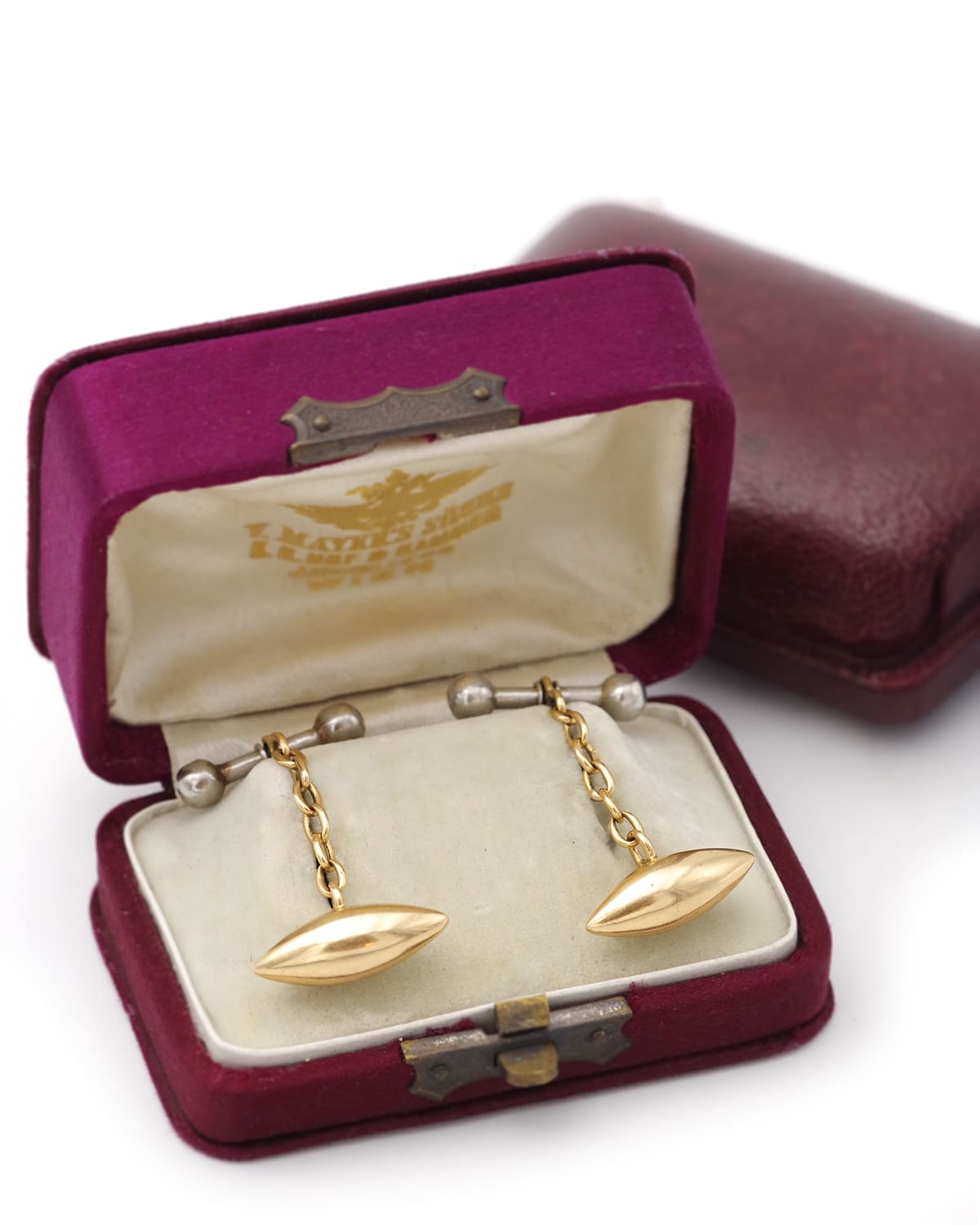 Antique silver cufflinks