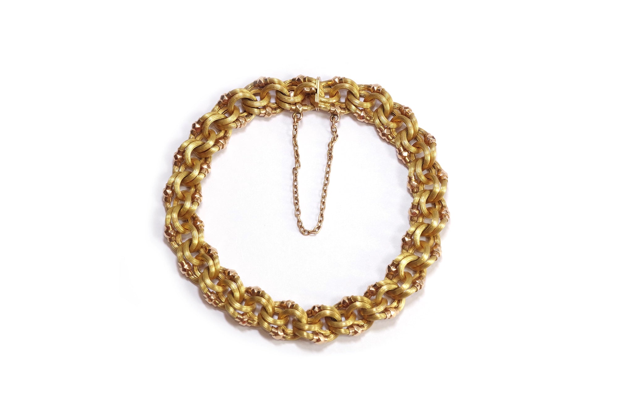 Antique gold bracelet from the west indies