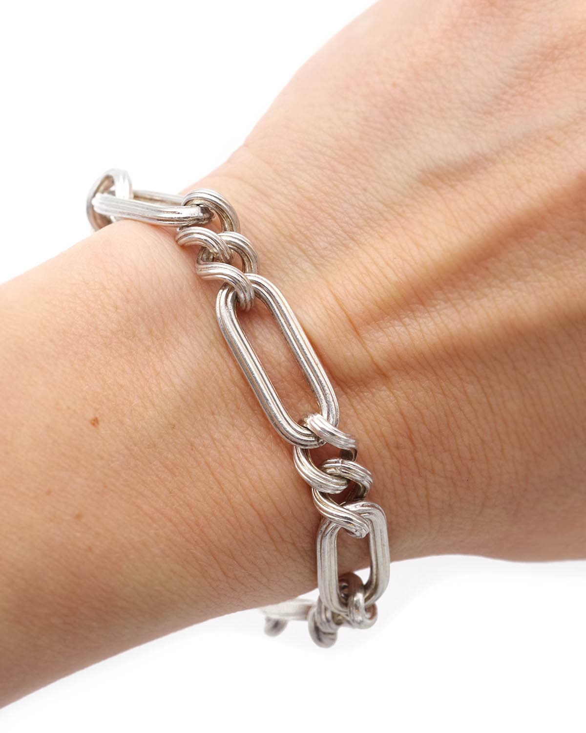 Bracelet maille stries Gay frères