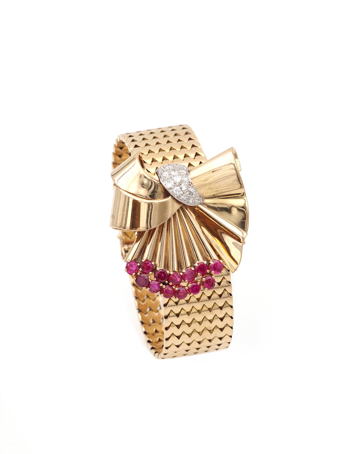 Bracelet bandeau en or