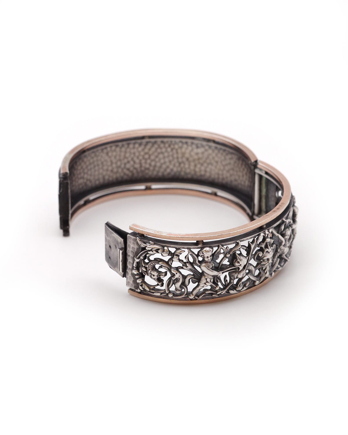 Bracelet signé Fanniere en argent