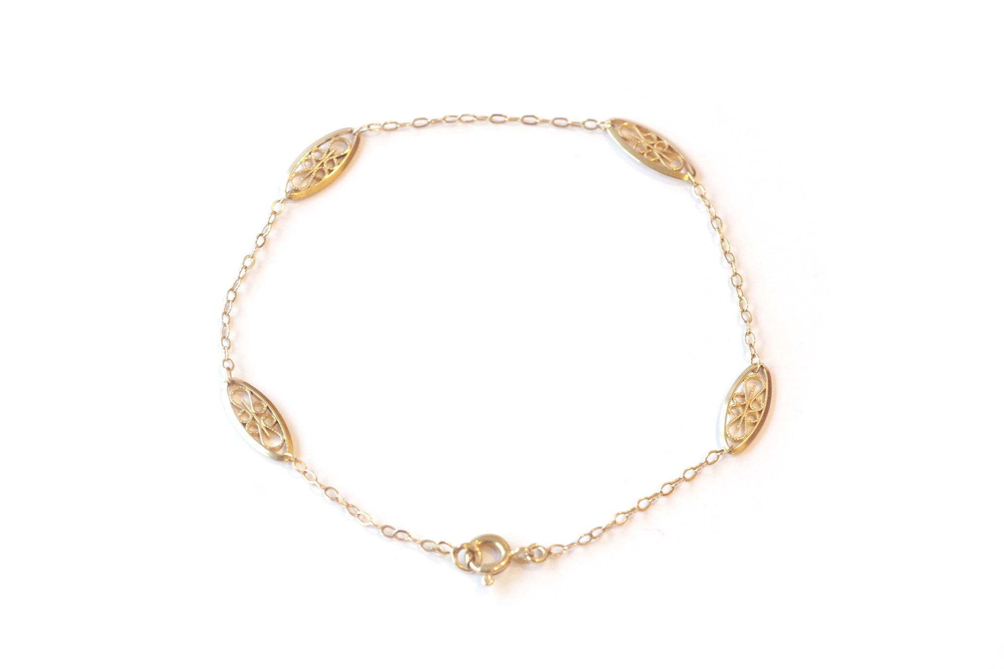 bracelet 1900 en or