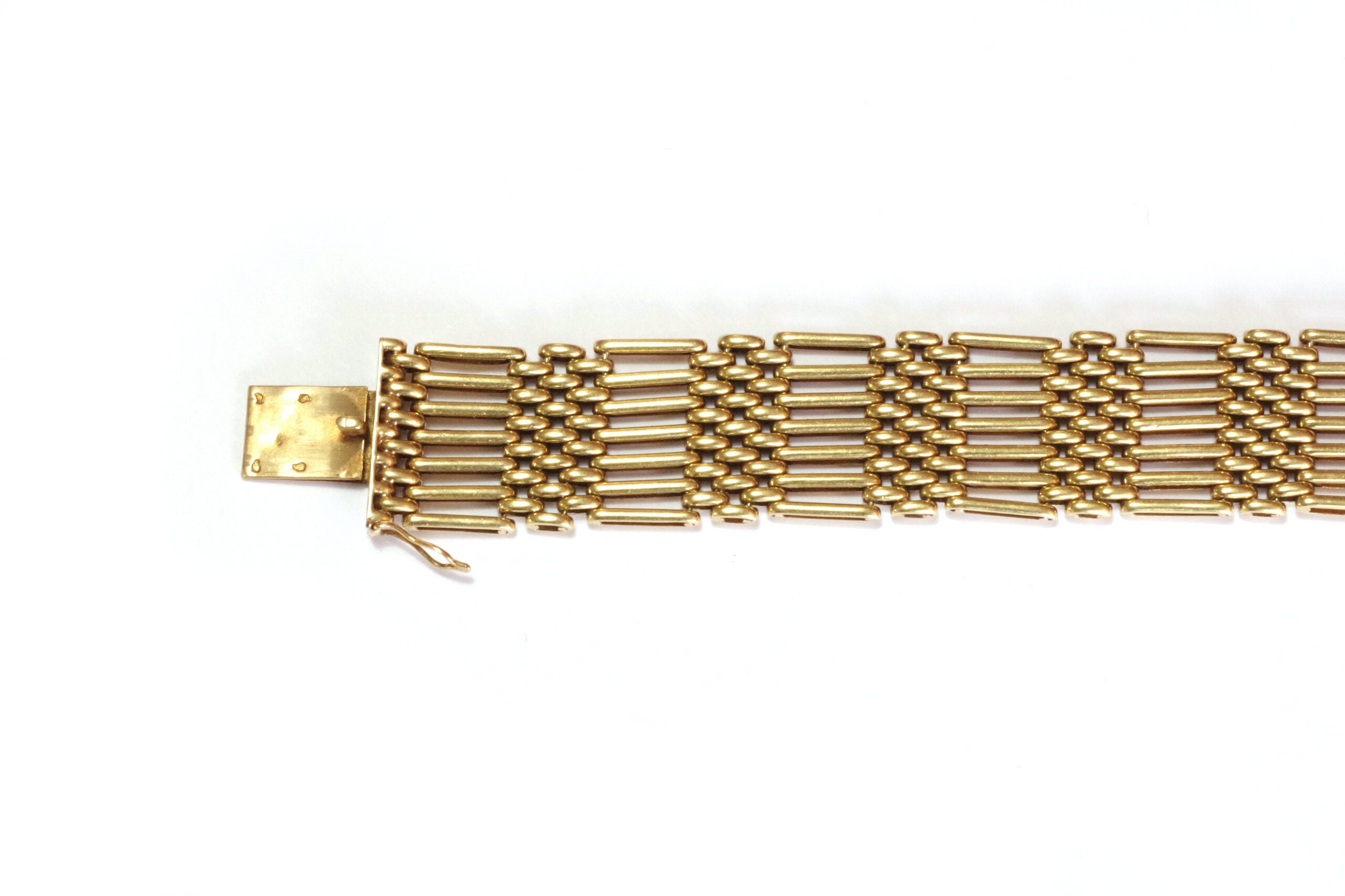 bracelet retro en or