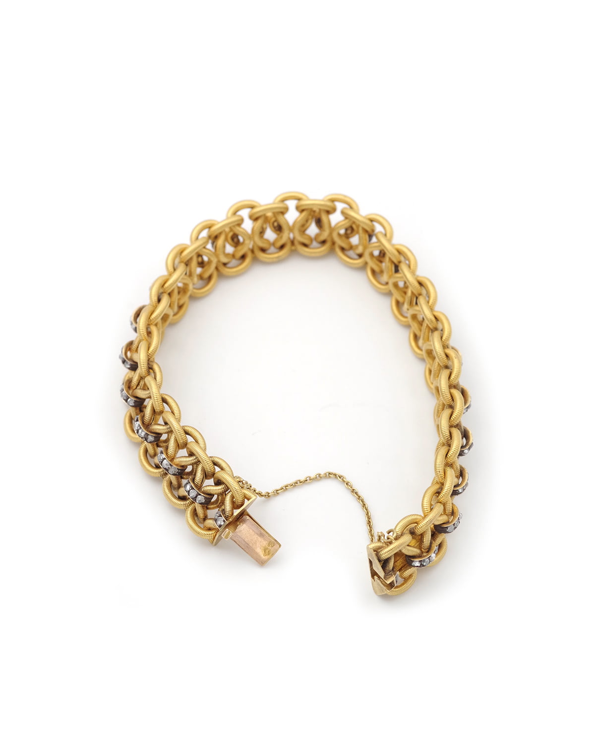Victorian diamond bracelet Napoléon III 