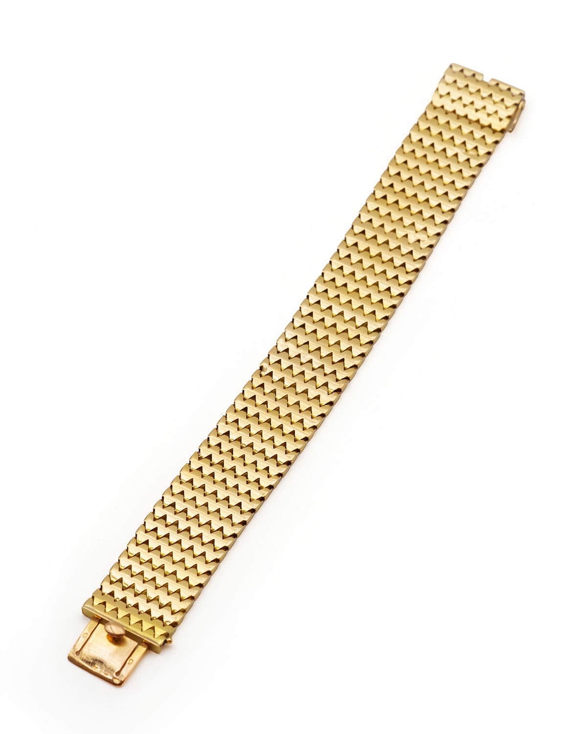 Mid century gold bracelet