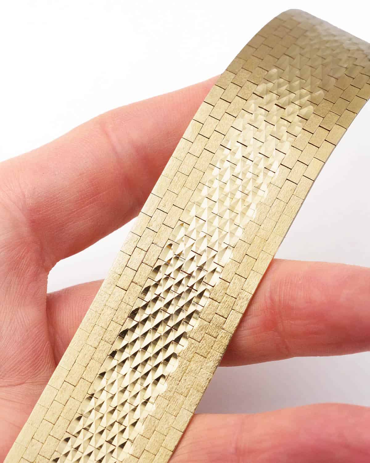 Band fancy link italian bracelet