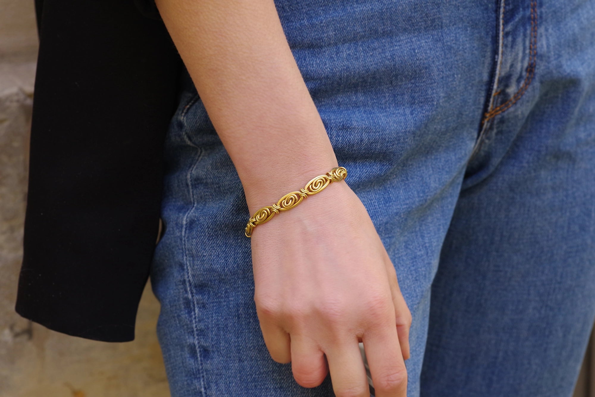 bracelet 1900 en or 18k