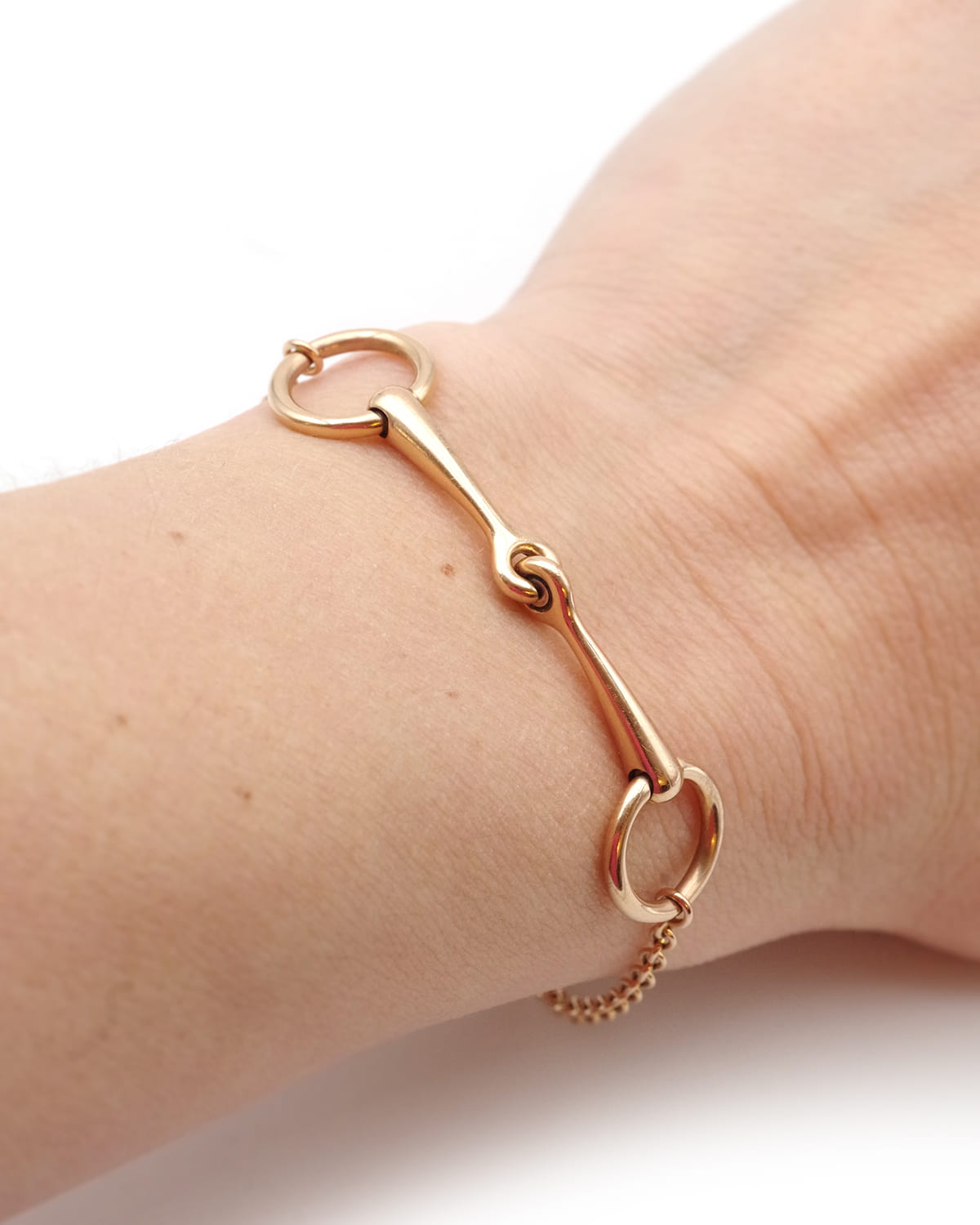 Gold bracelet by hermes