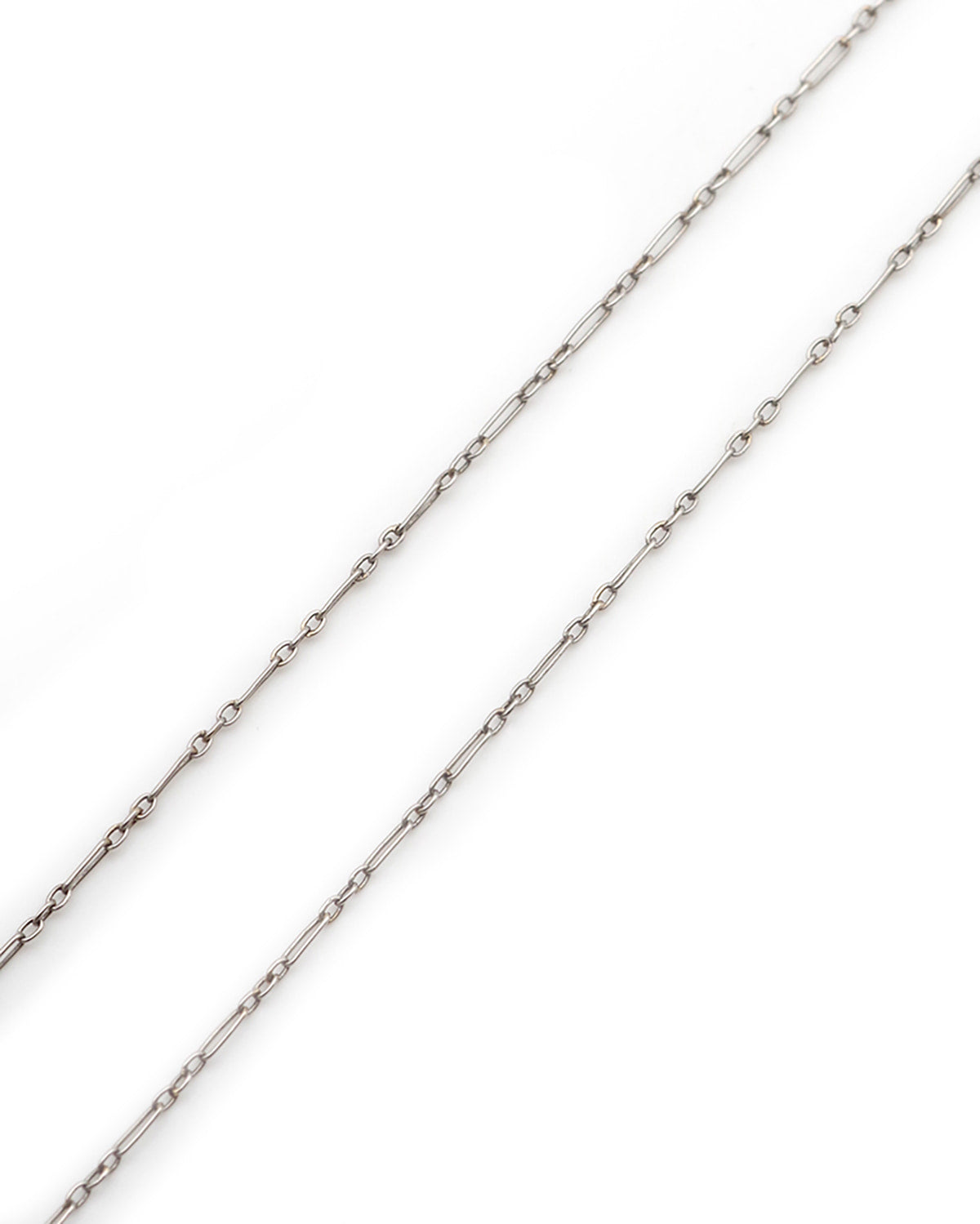 Platinum Figaro chain