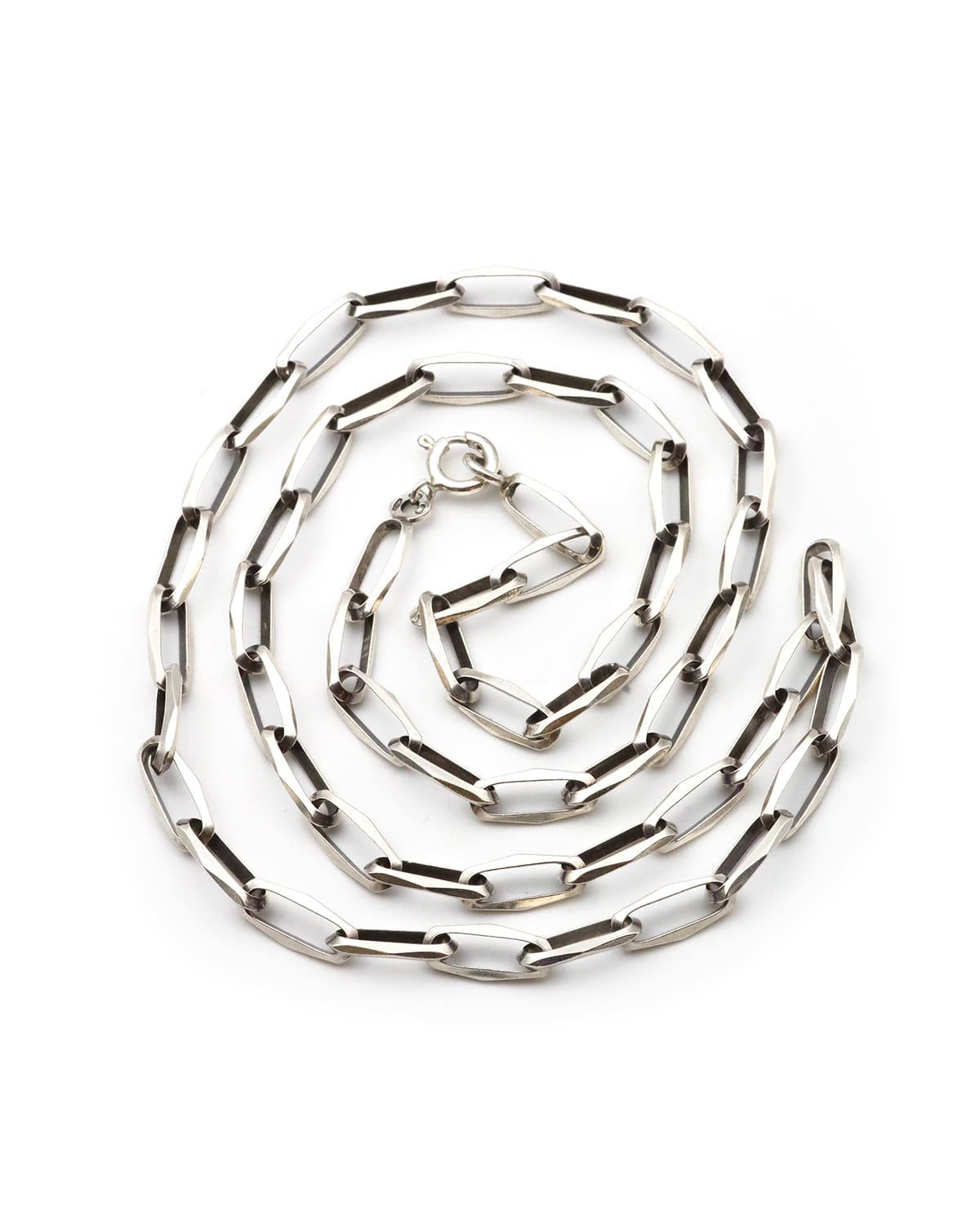 chaine vintage en argent 