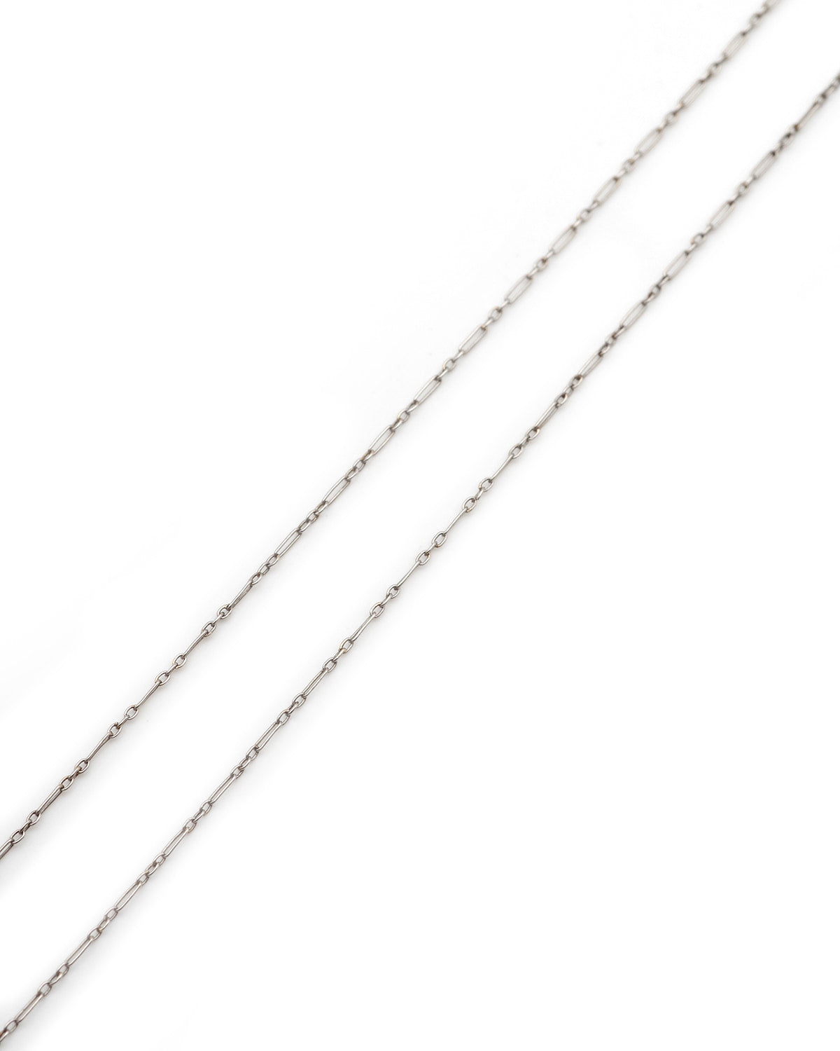 Platinum Figaro chain
