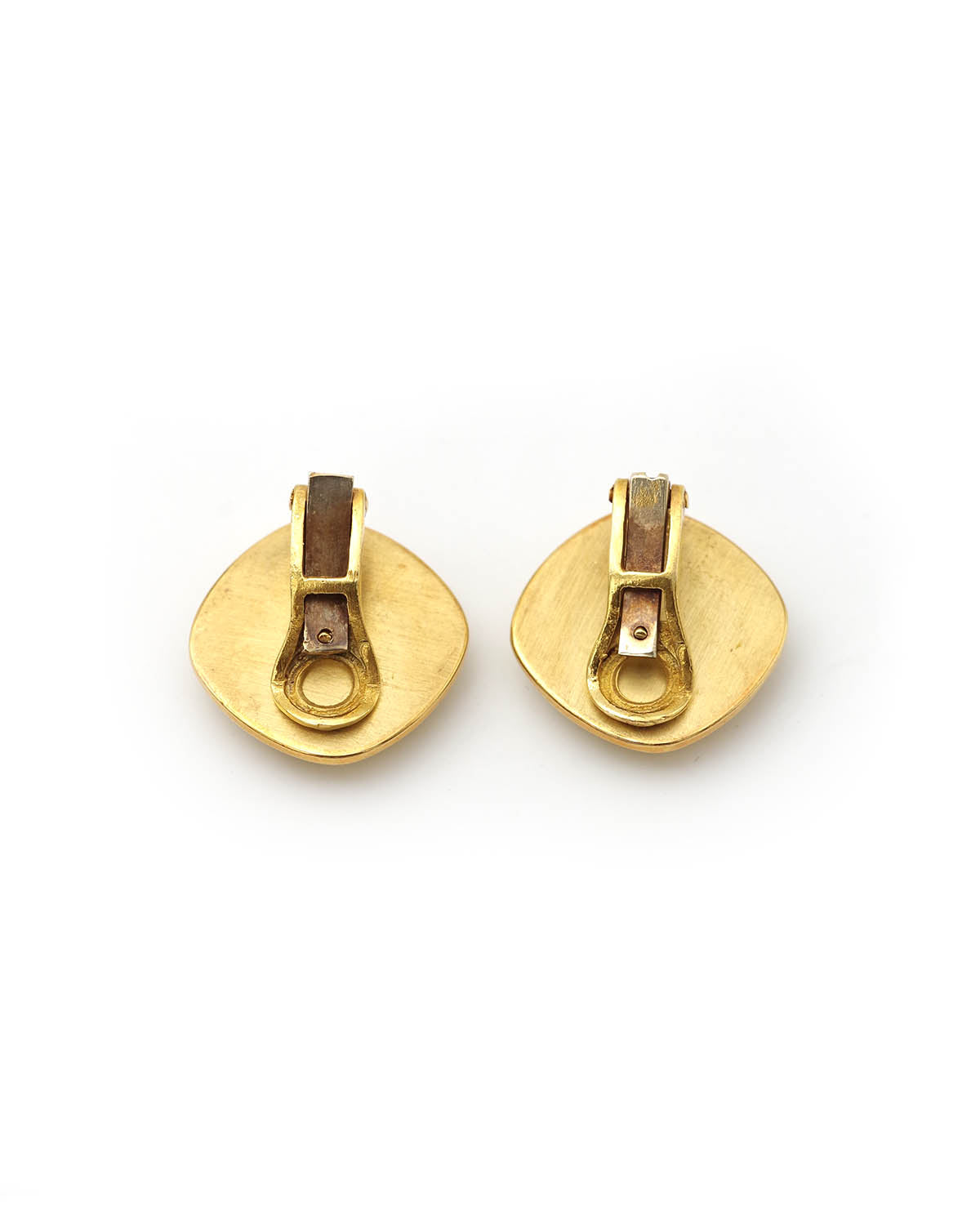 boucles d'oreille lapis lazuli en or
