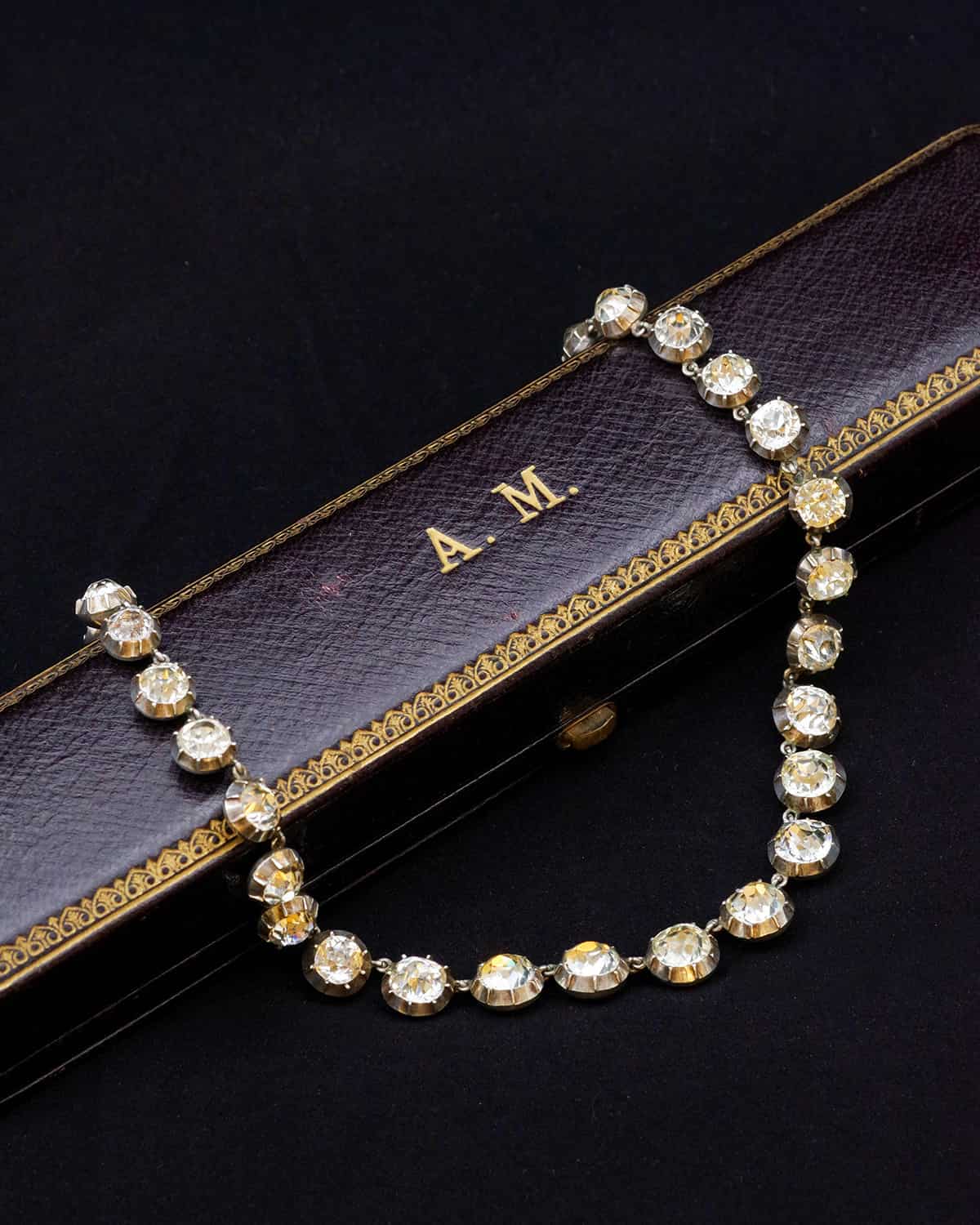 collier ancien georgien en argent