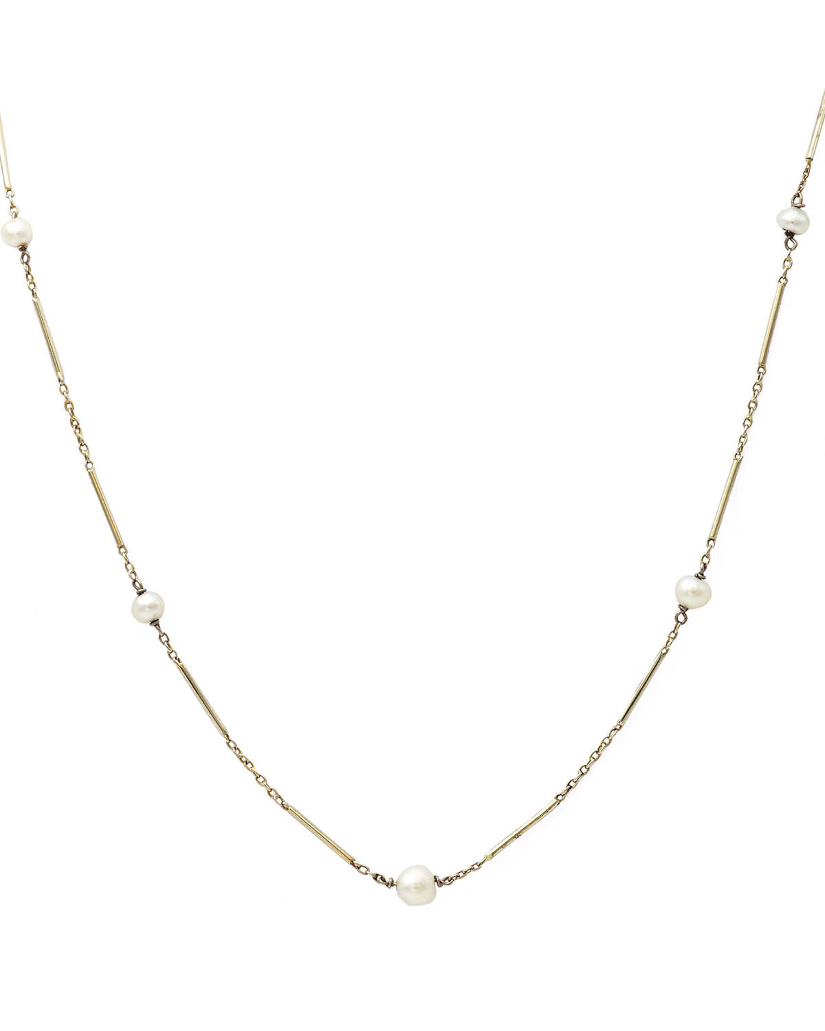 Collier Art Deco perles