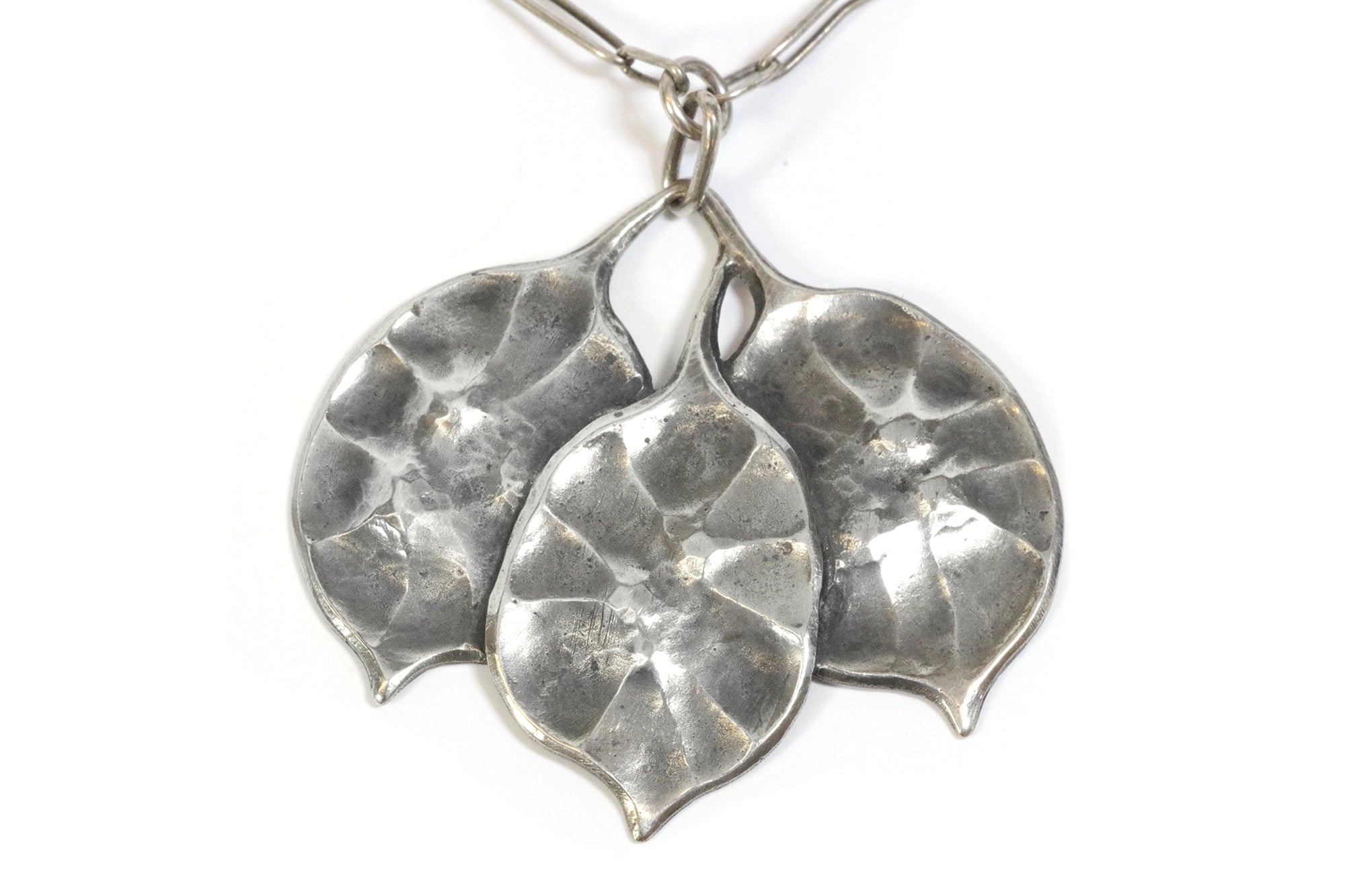 Art Nouveau leaves necklace by Arnould