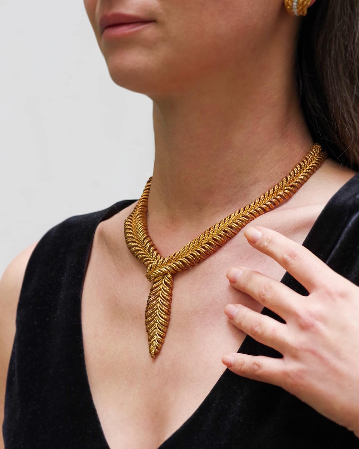 Collier "Plume" Boucheron Paris