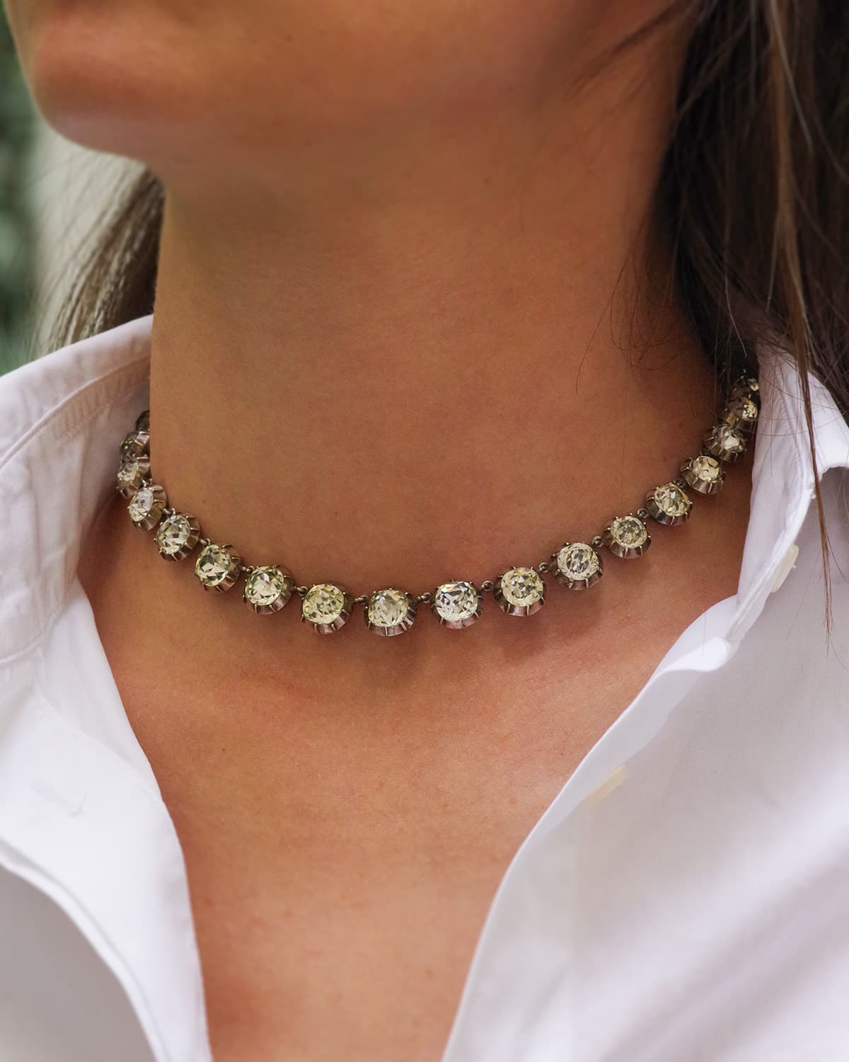 Collier ancien en argent