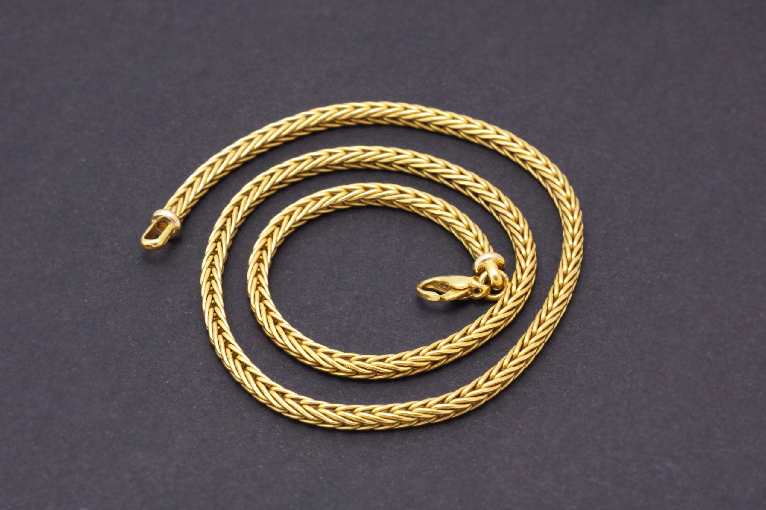 vintage necklace flexible mesh
