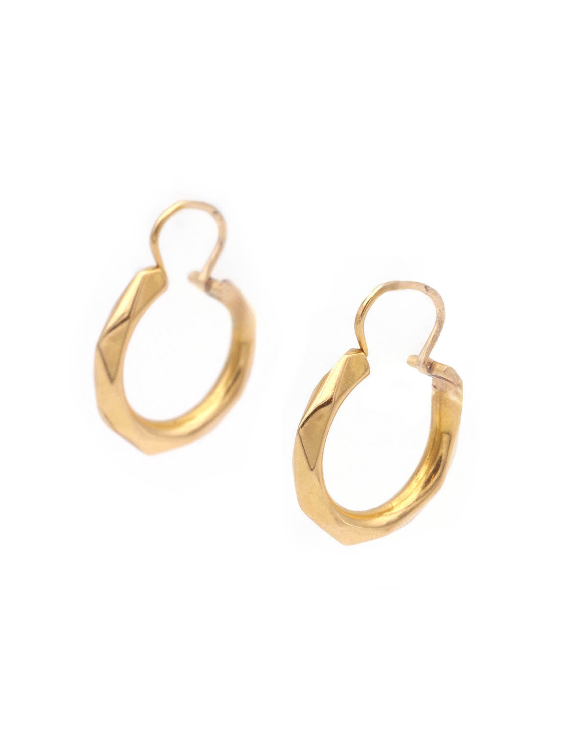 vintage gold hoop earrings