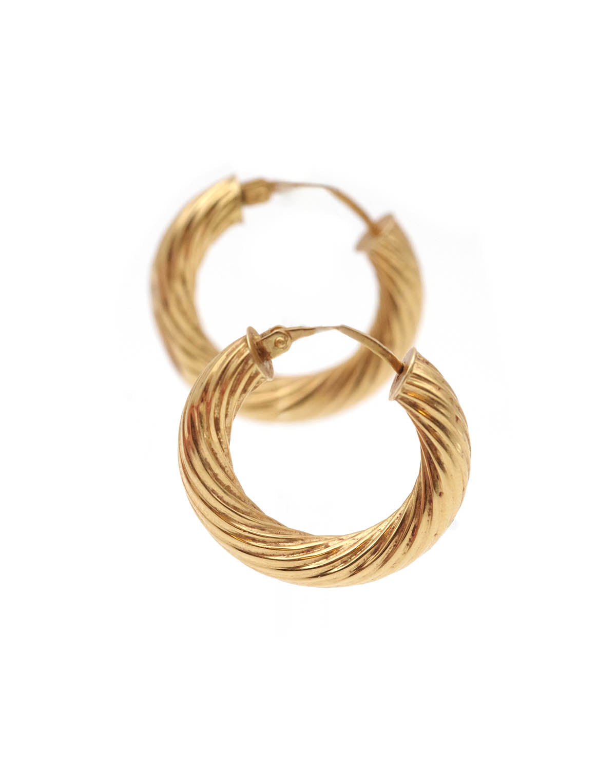 Vintage hoop earrings