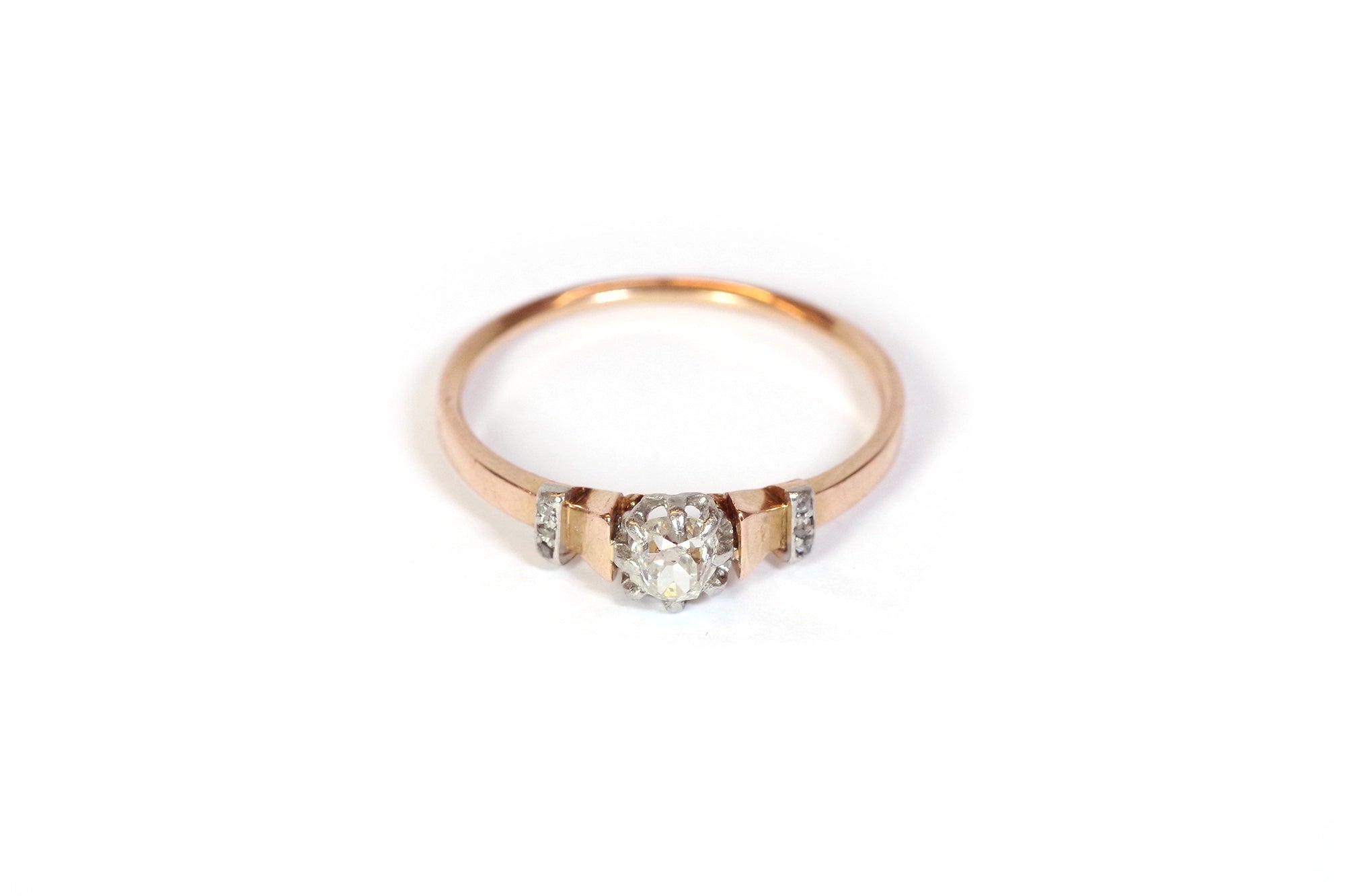 solitaire diamond 0.25ct ring