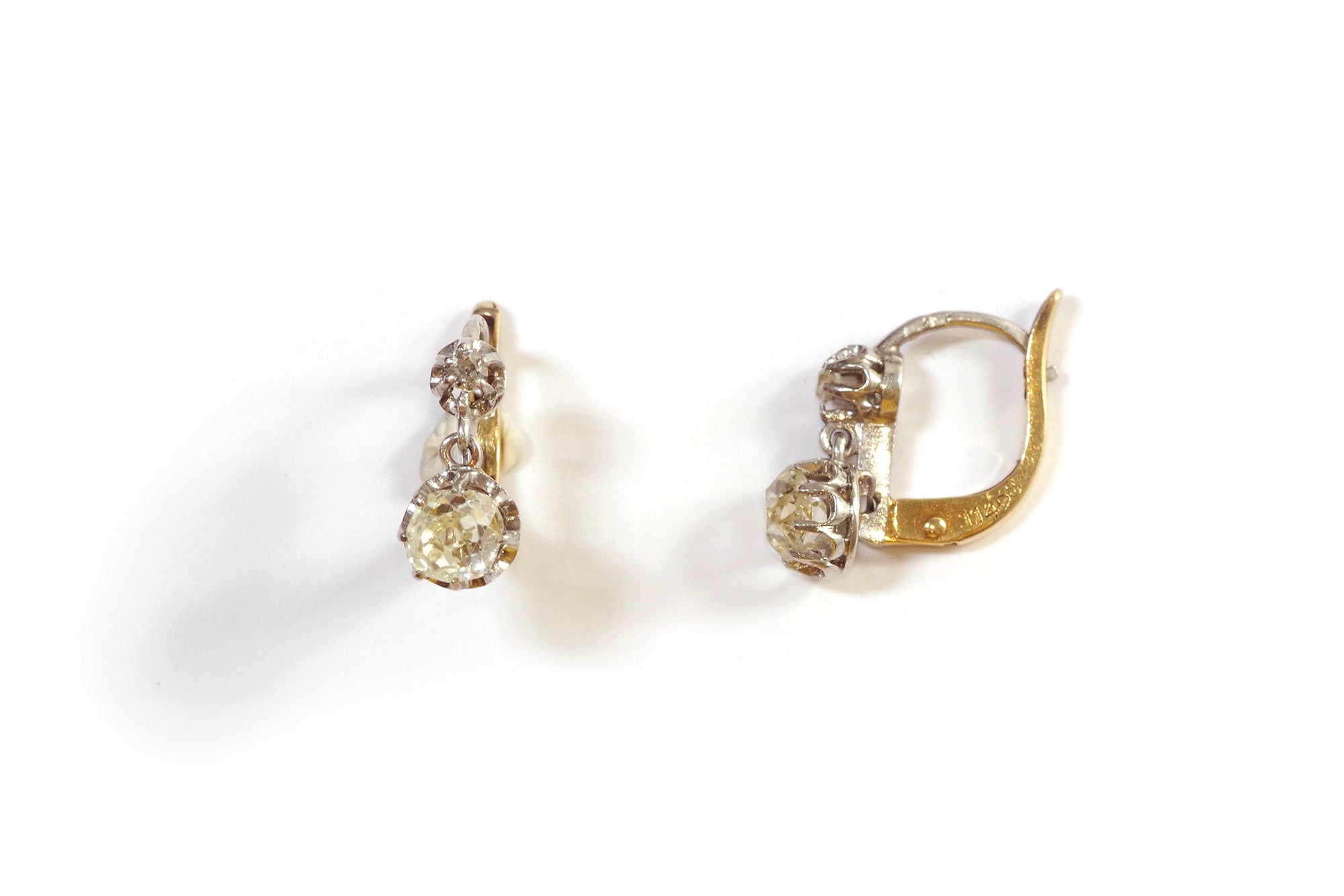 Dormeuses diamants 0.30ct