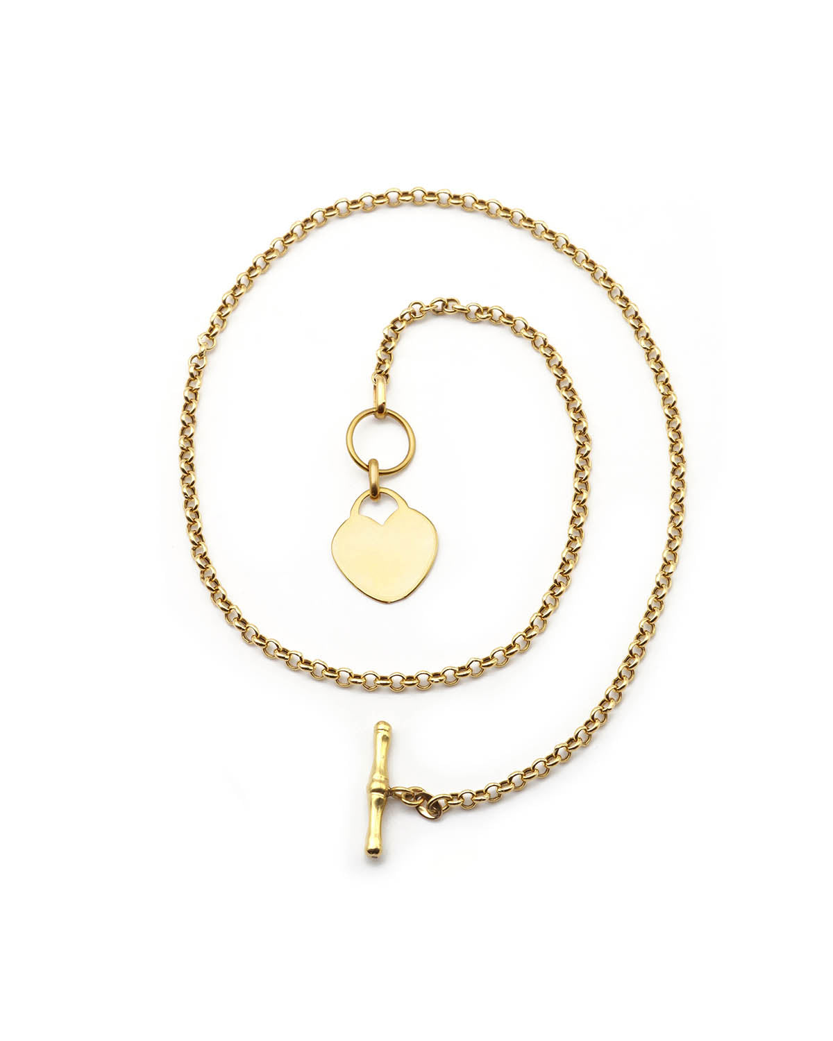 Collier coeur en or