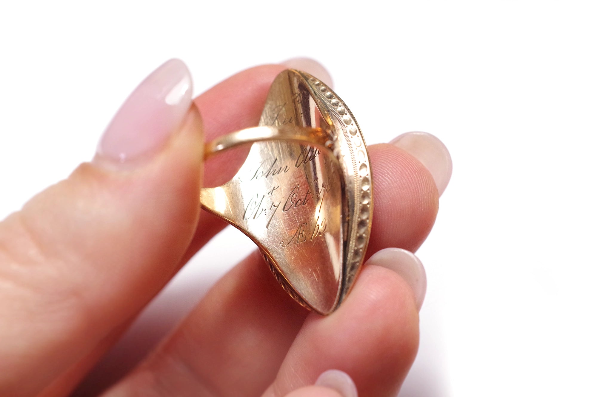 John Olding mourning ring