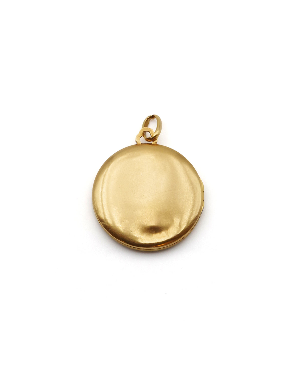 Edwardian locket pendant in gold