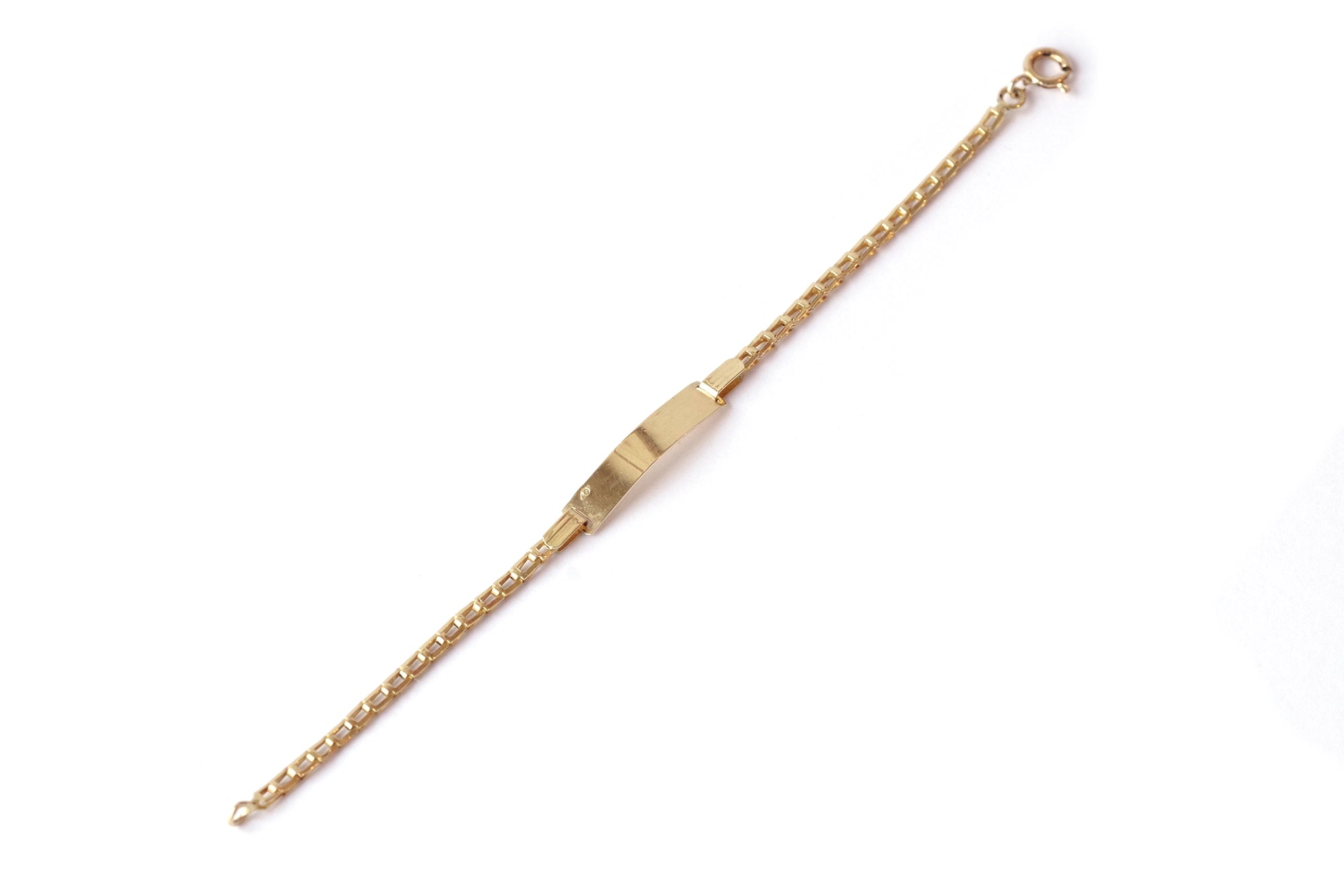 birth baby gold bracelet