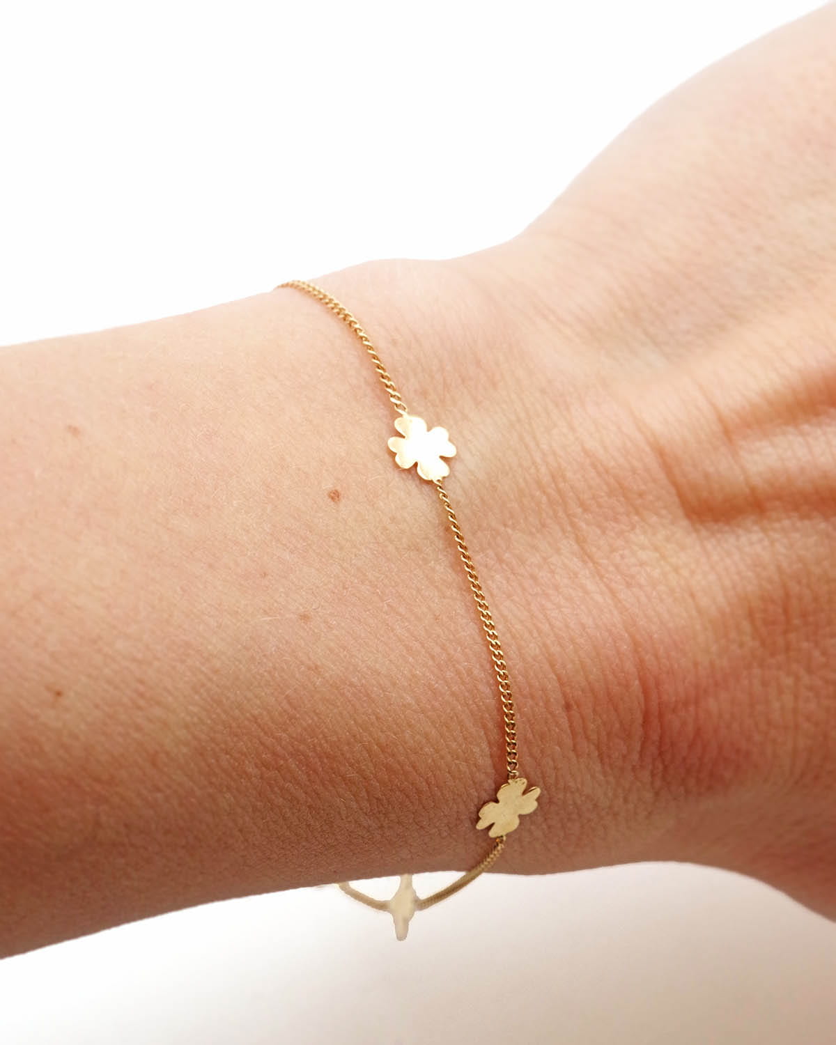Lucky clover bracelet