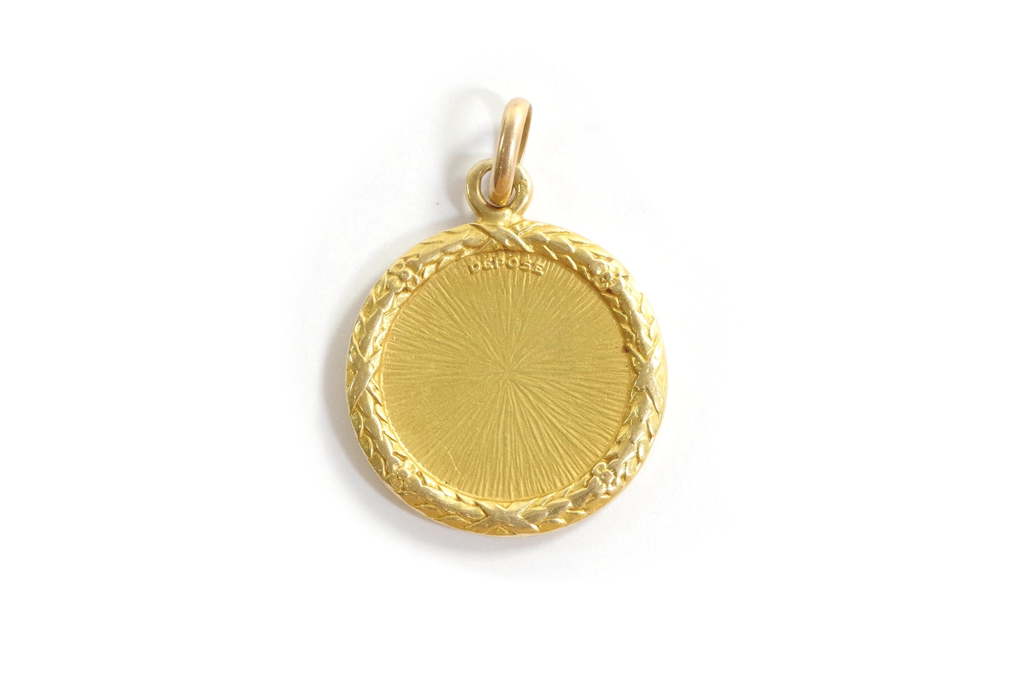 gold augis love medal