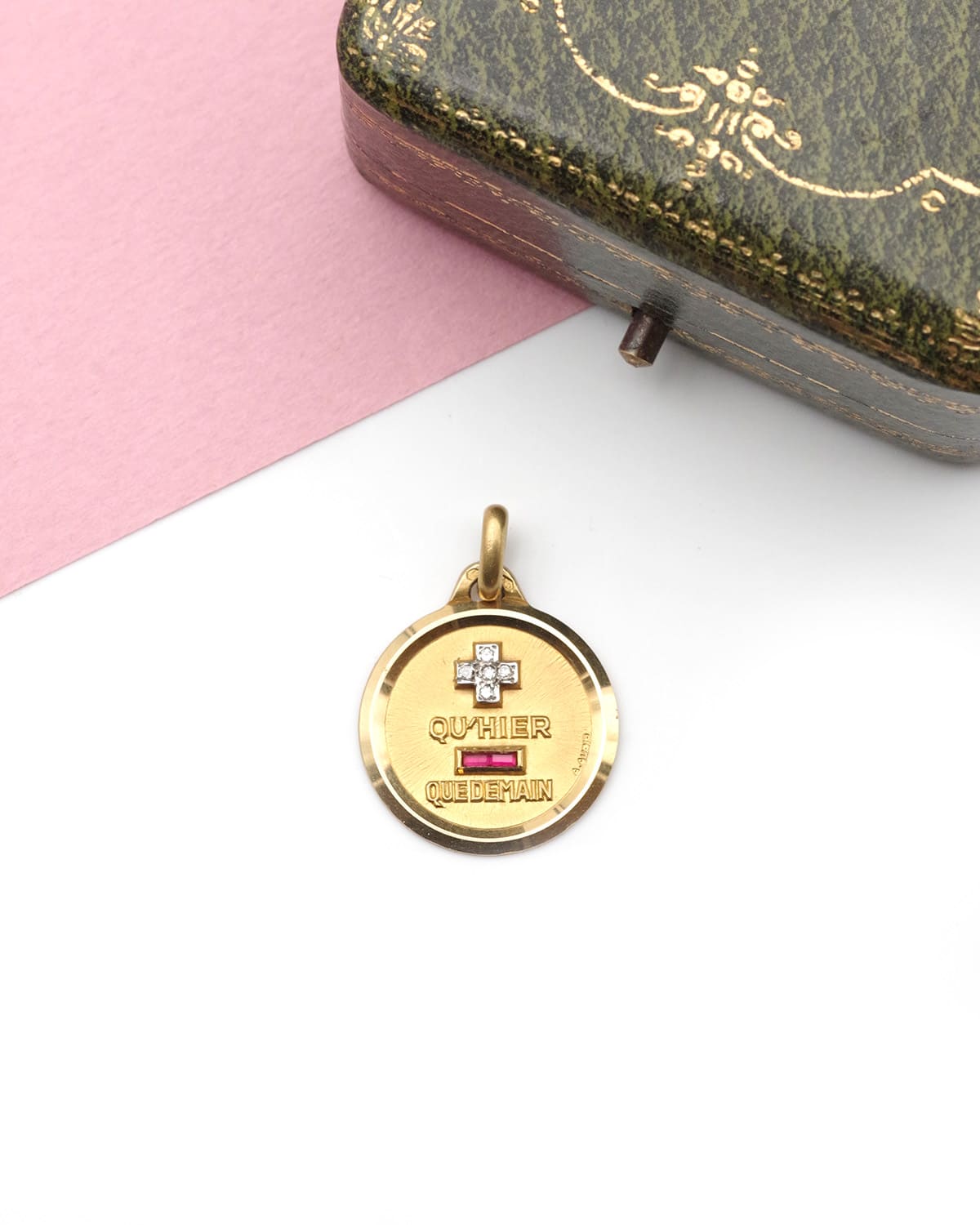 Médaille d'amour Augis en or