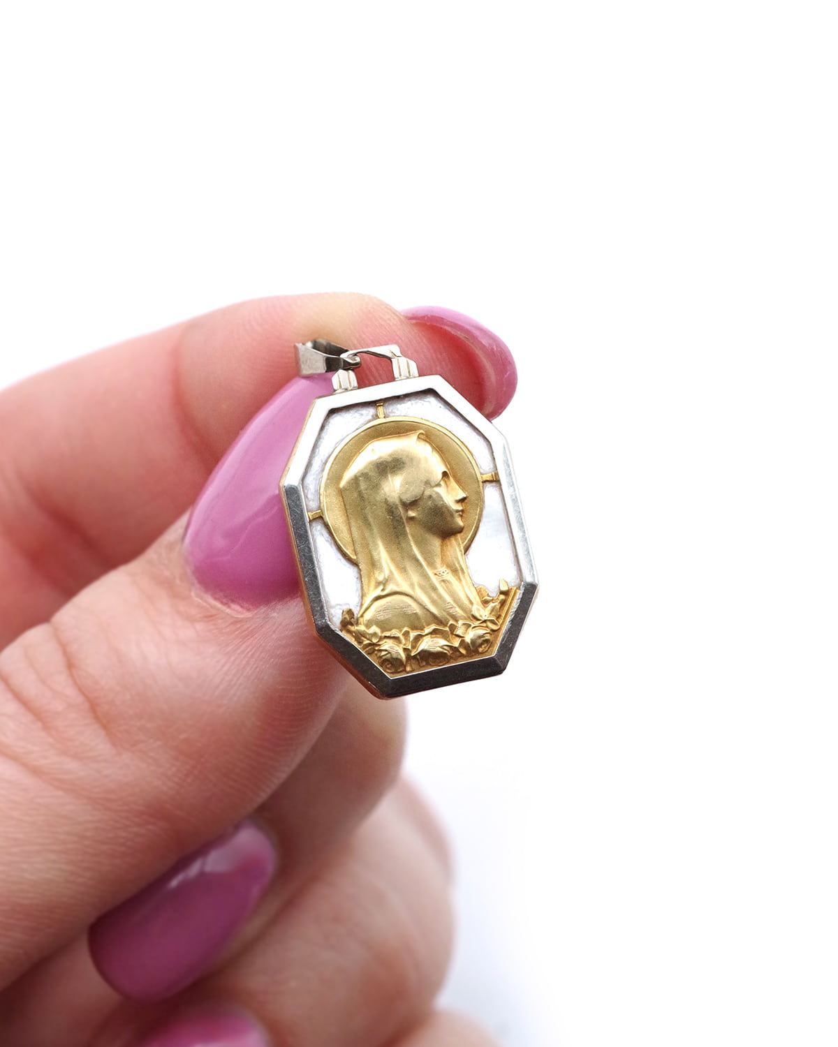 Art Deco platinum medal 