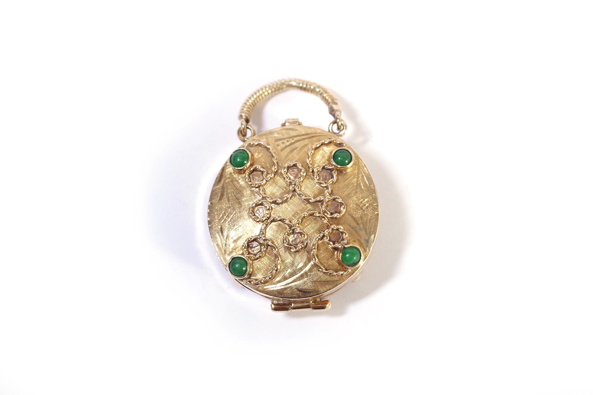 antique locket pendant