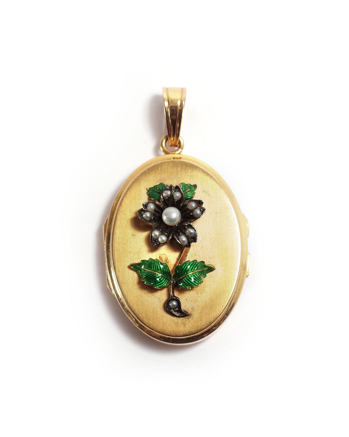 médaillon ancien en or