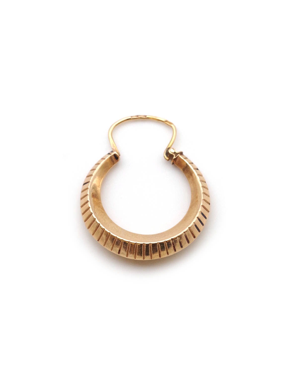 Vintage hoop earring