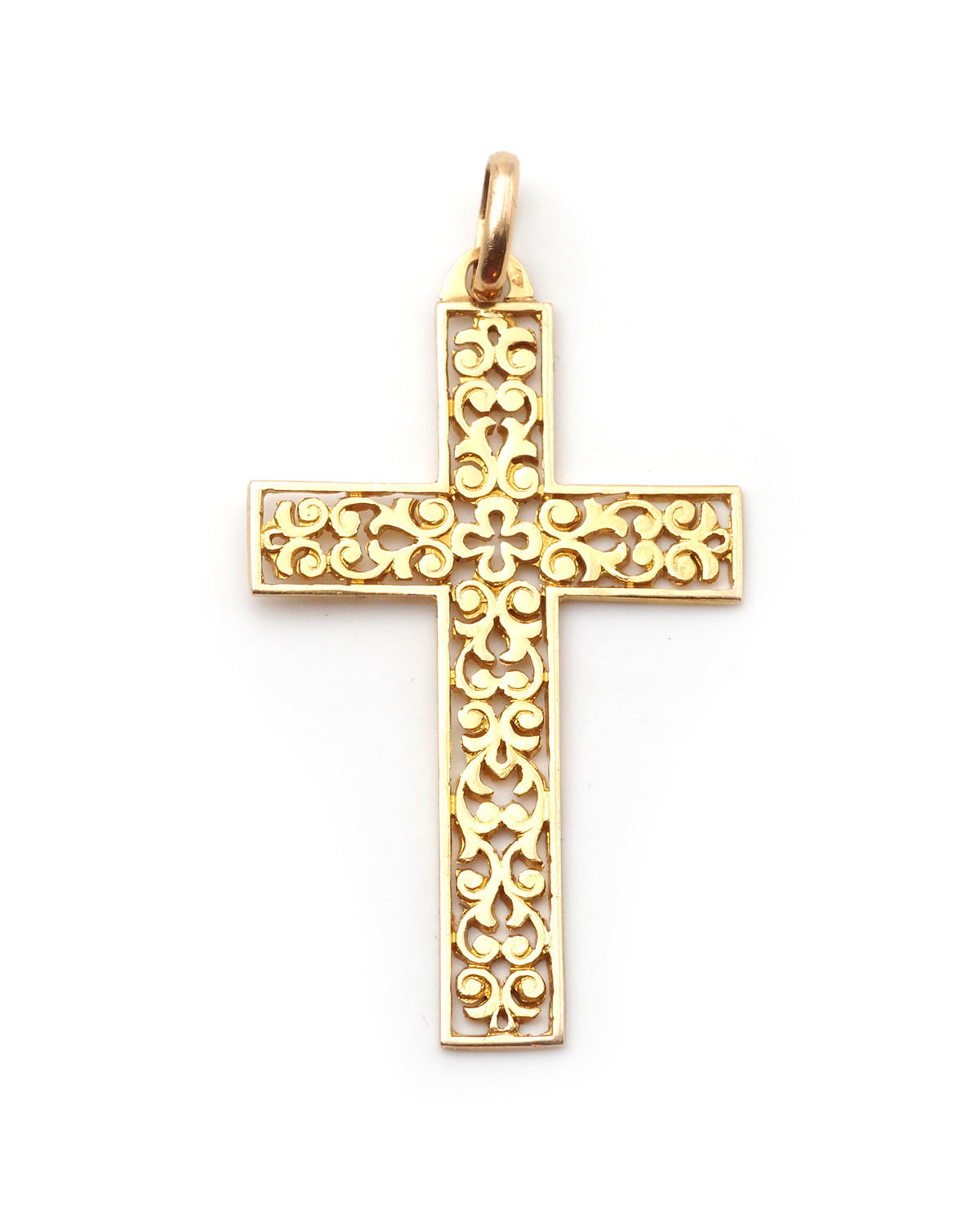 Croix ancienne en or
