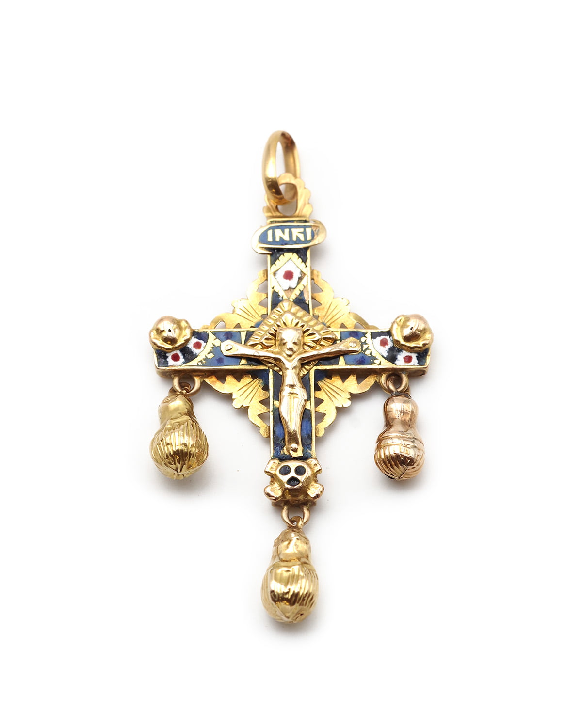 Croix du puy en velay en or