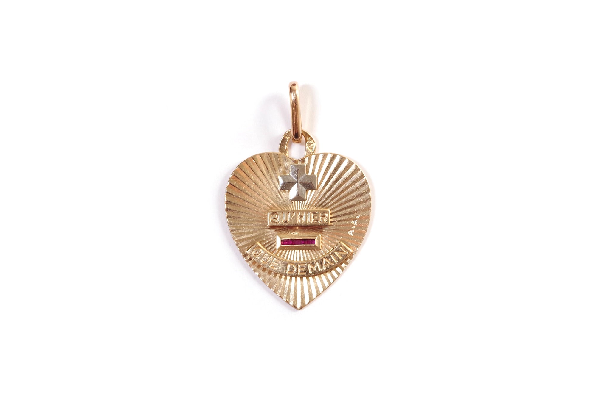 Pendentif coeur augis