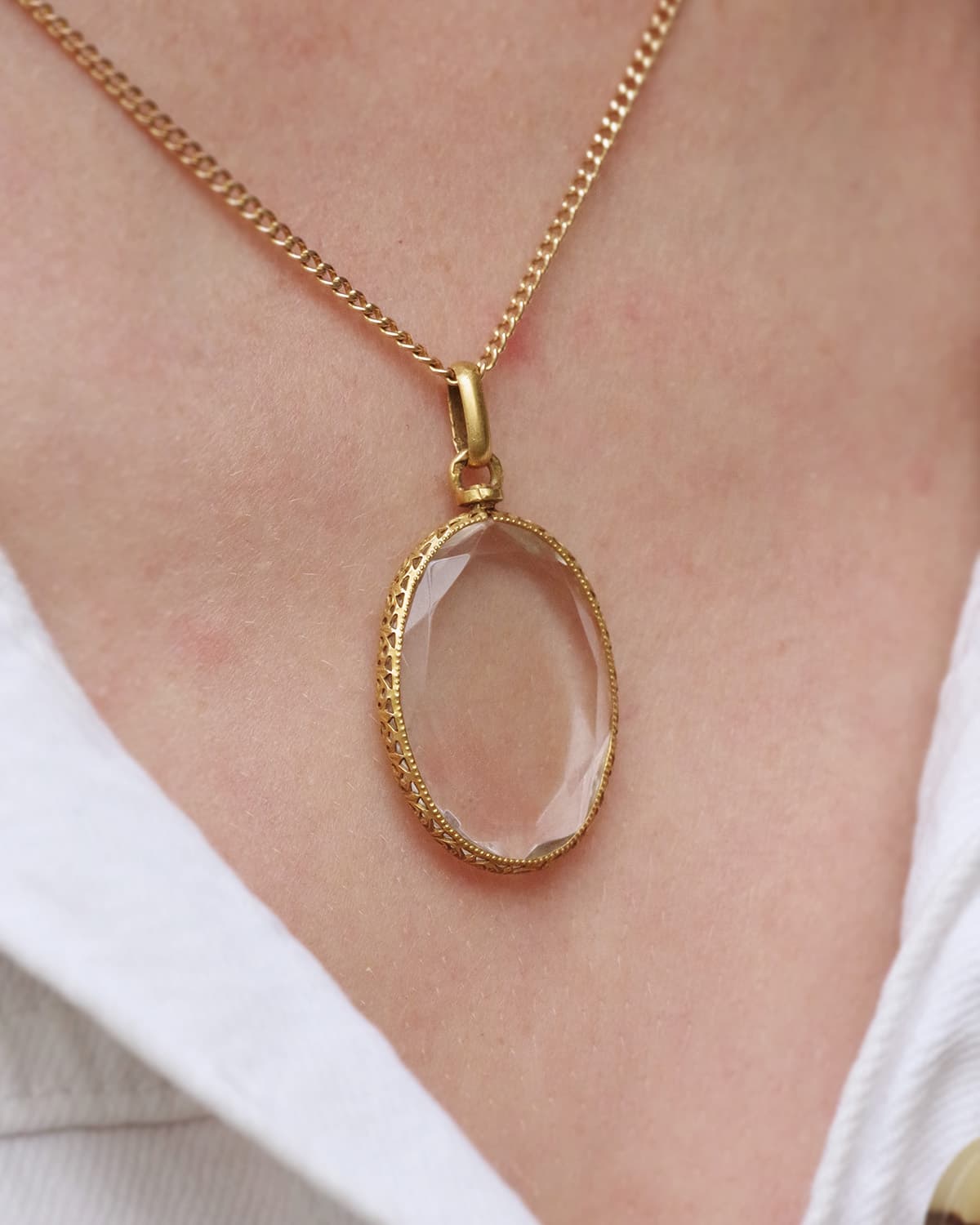 Antique locket pendant