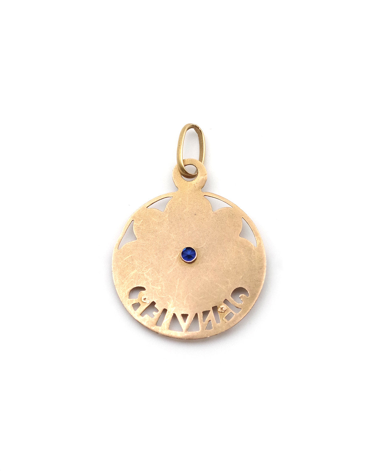 Art Nouveau month january medal