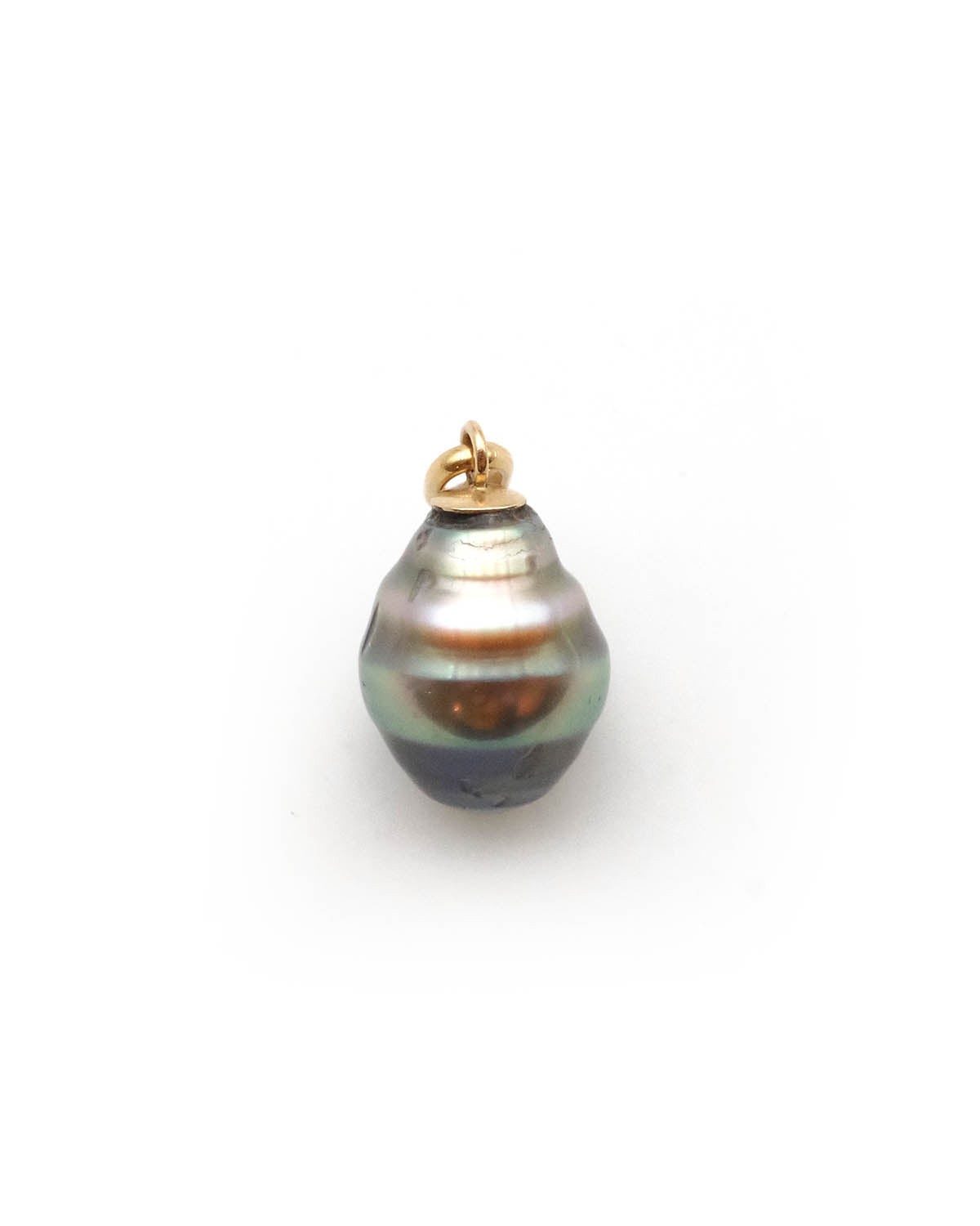 Pendentif perle tahiti vintage