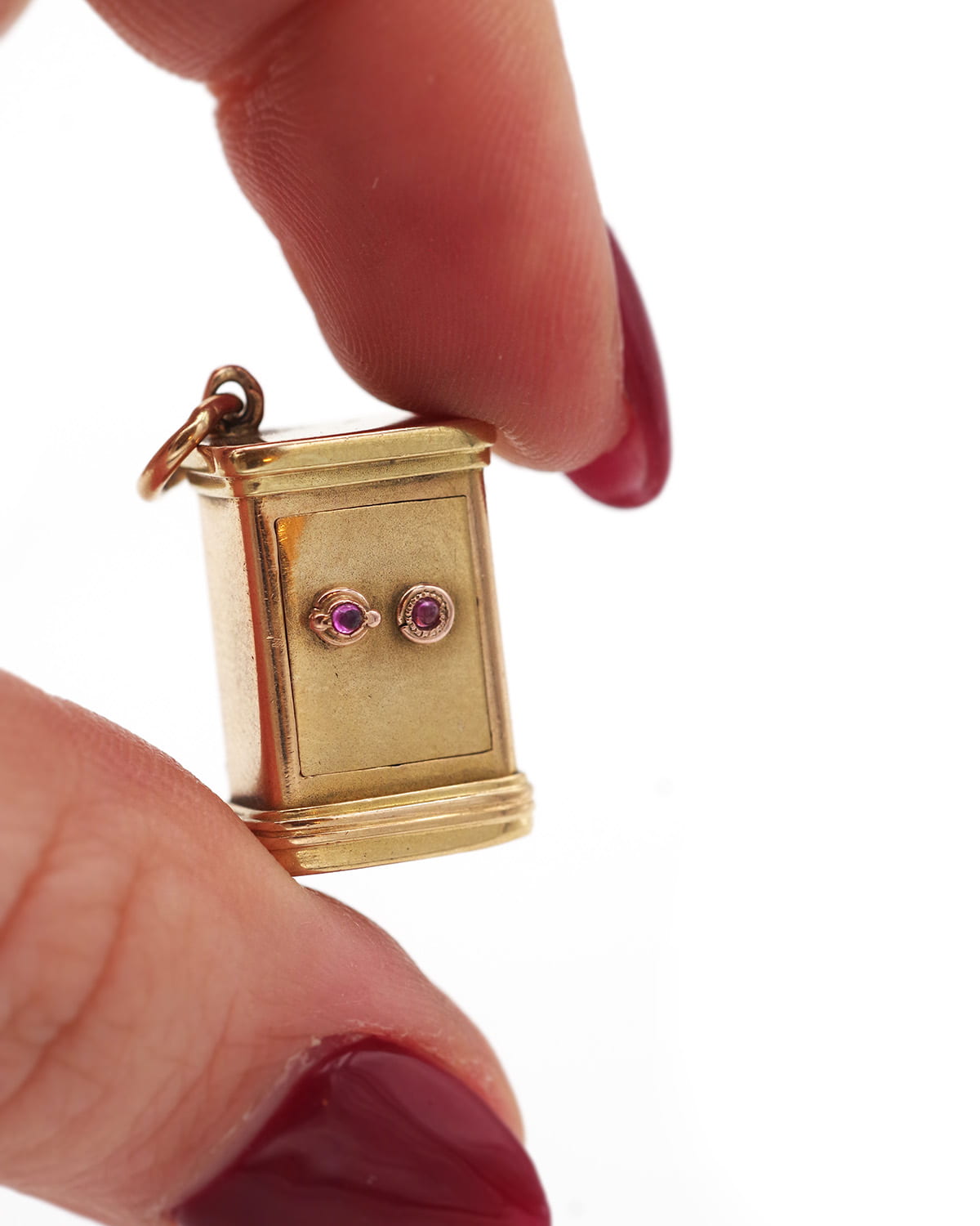 Safe locket pendant with a rabbit