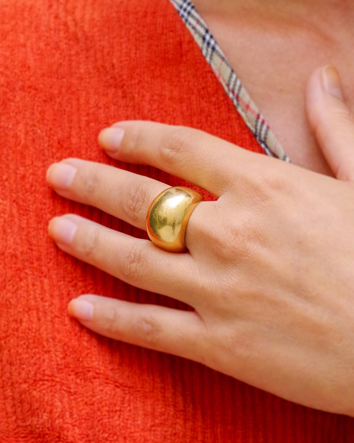 bague vintage en or