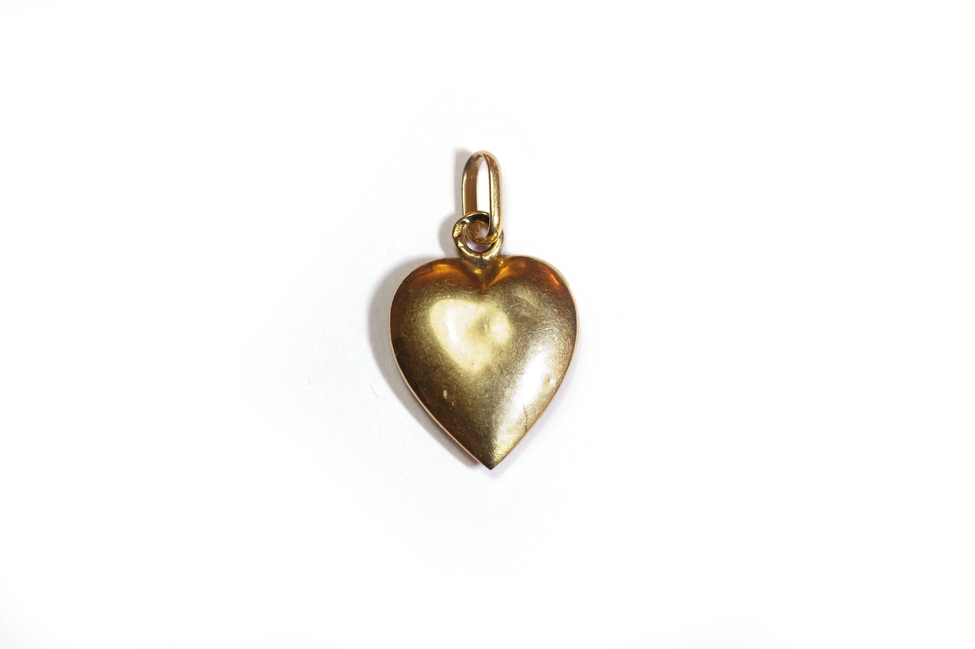 heart gold pendant