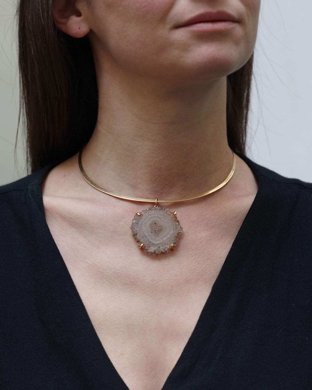 Collier 70's torque quartz