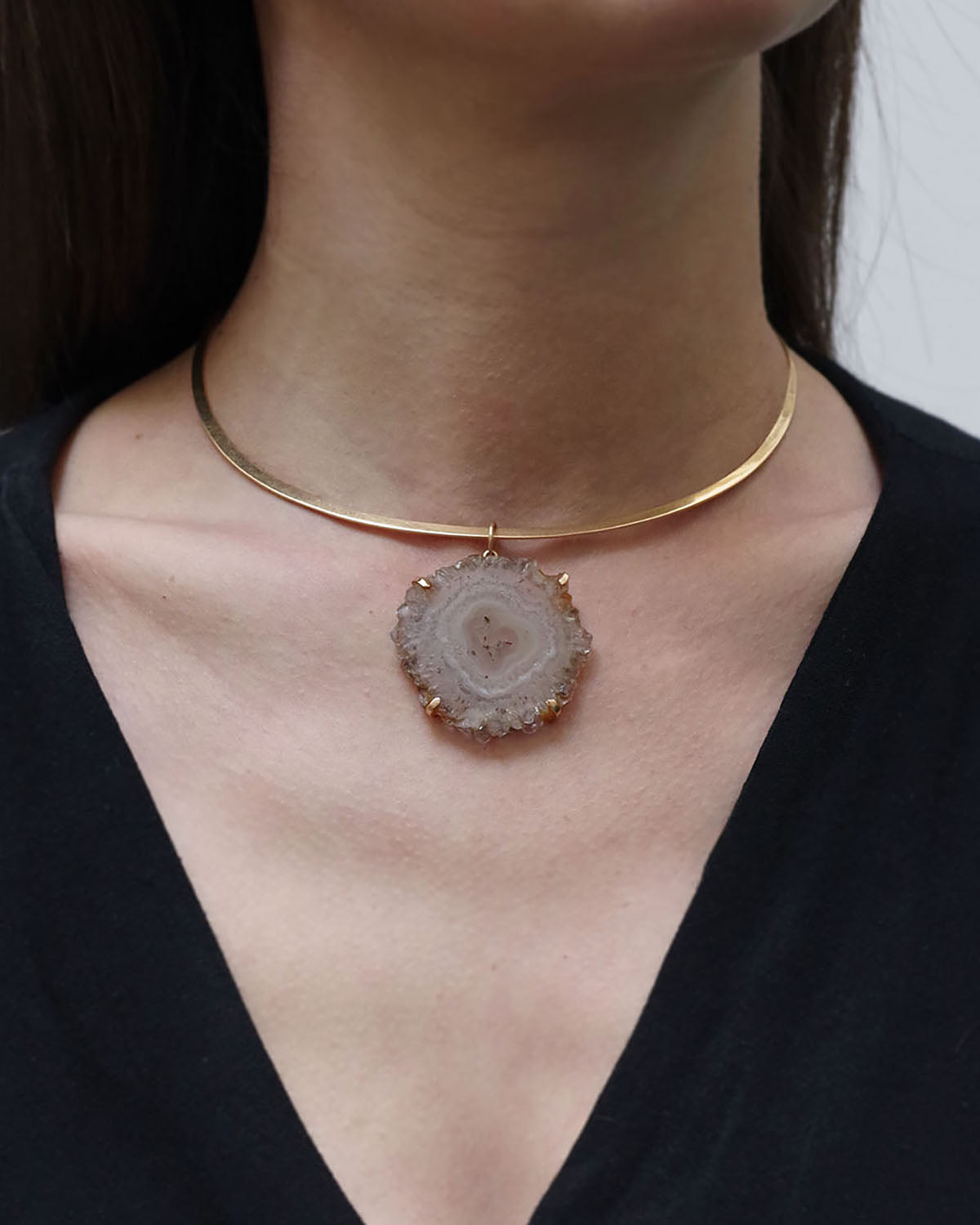 Vintage gold necklace 