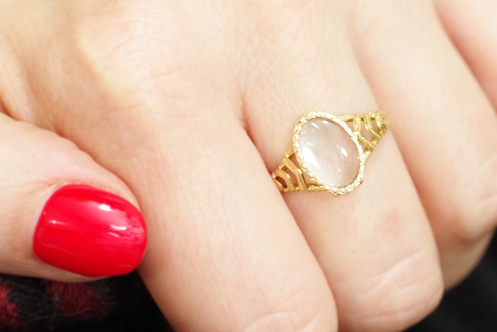 secret reliquary ring in gold