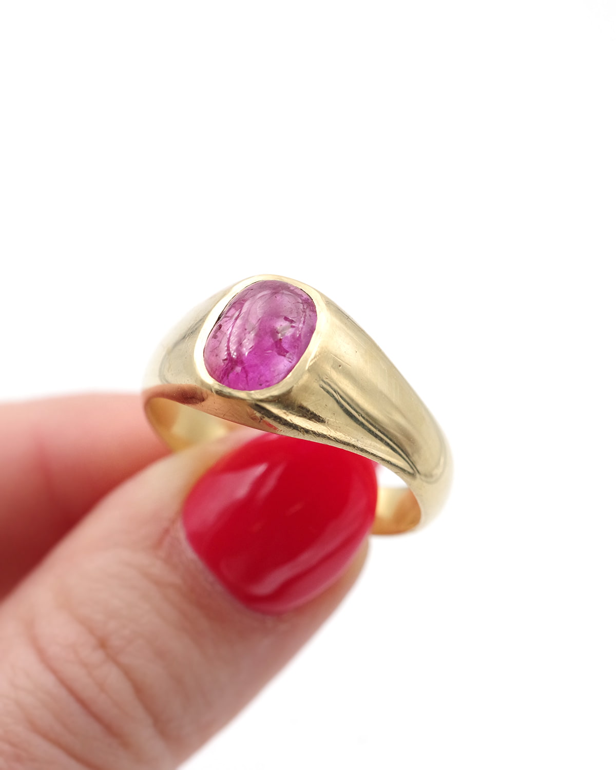 ruby band man ring